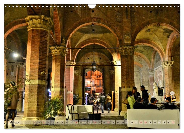 Produktbild: Sehnsucht nach SIENA (Wandkalender 2026 DIN A3 quer), CALVENDO Monatskalender