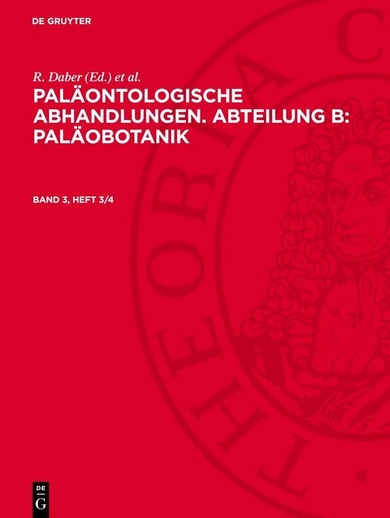 Produktbild: Pal&auml;ontologische Abhandlungen. Abteilung B: Pal&auml;obotanik