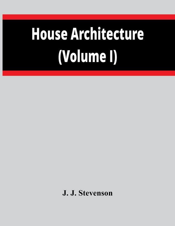 Produktbild: House Architecture (Volume I)