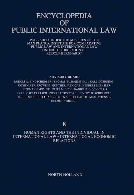 Produktbild: Enclyclopedia of Public International Law