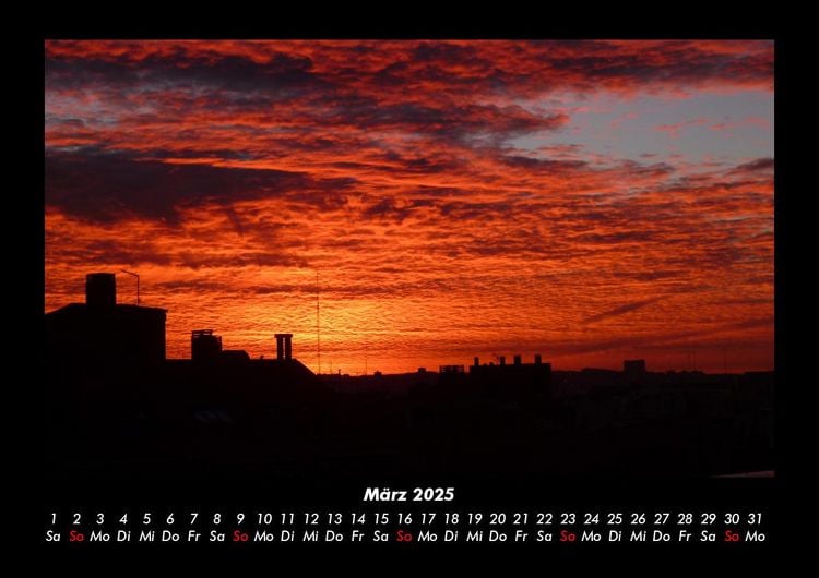 Produktbild: Sonnenunterg&auml;nge 2025 Fotokalender DIN A3
