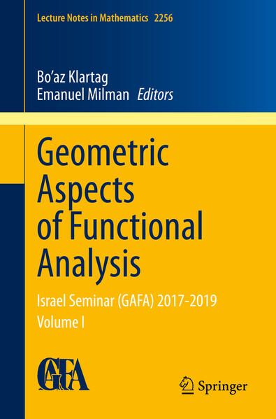 Produktbild: Geometric Aspects of Functional Analysis