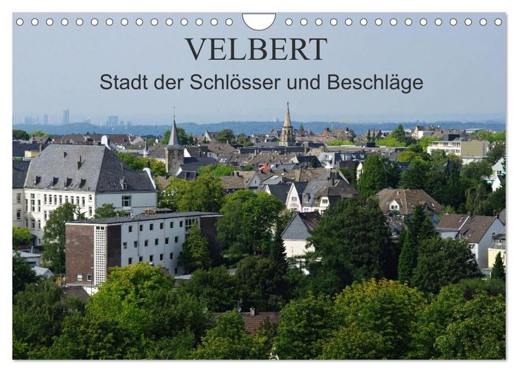 Produktbild: Velbert - Stadt der Schl&ouml;sser und Beschl&auml;ge (Wandkalender 2026 DIN A4 quer), CALVENDO Monatskalender