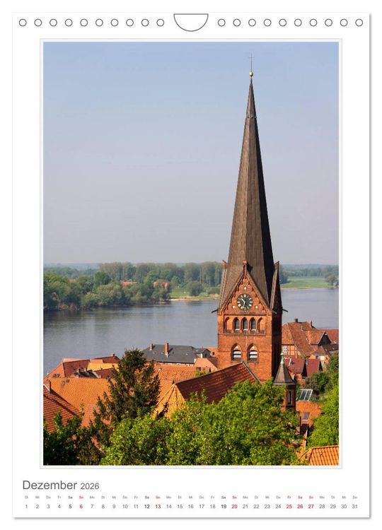 Produktbild: Lauenburg 2026 (Wandkalender 2026 DIN A4 hoch), CALVENDO Monatskalender