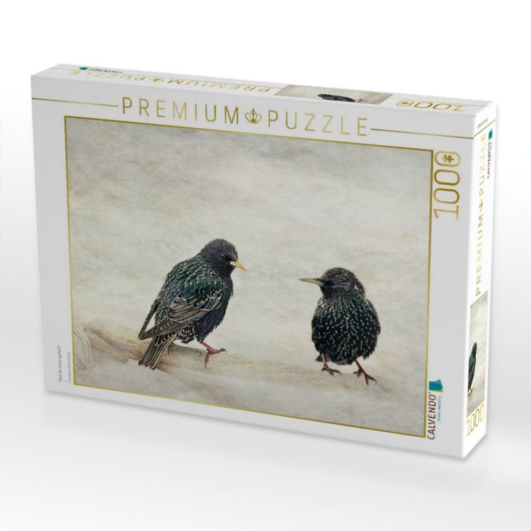 Produktbild: CALVENDO Puzzle Hast du schon geh&ouml;rt? | 1000 Teile Lege-Gr&ouml;&szlig;e 64x48cm Foto-Puzzle f&uuml;r gl&uuml;ckliche Stunden