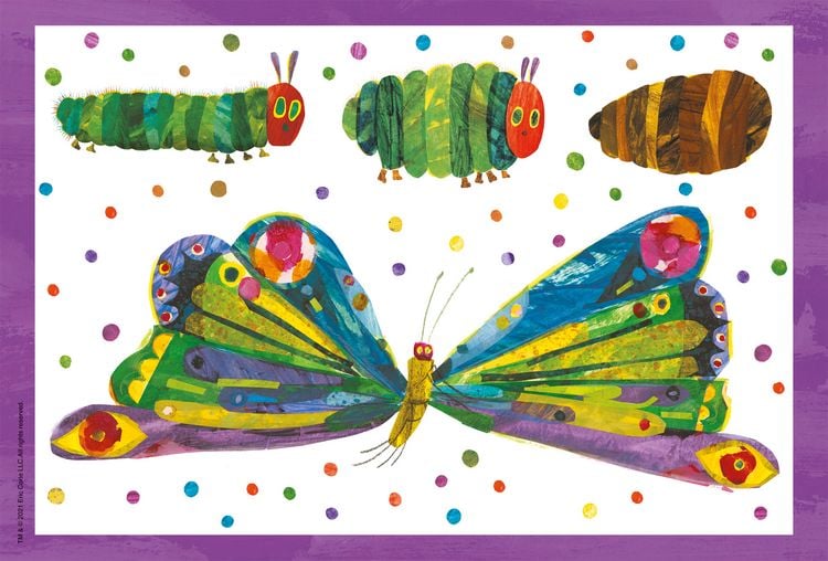 Produktbild: Raupe-Kokon-Schmetterling, 3x24 Teile