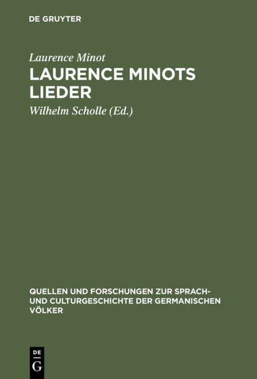 Produktbild: Laurence Minots Lieder