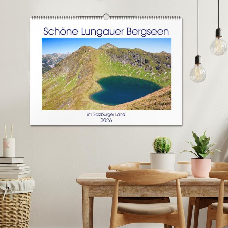 Produktbild: Sch&ouml;ne Lungauer Bergseen (Wandkalender 2026 DIN A2 quer), CALVENDO Monatskalender