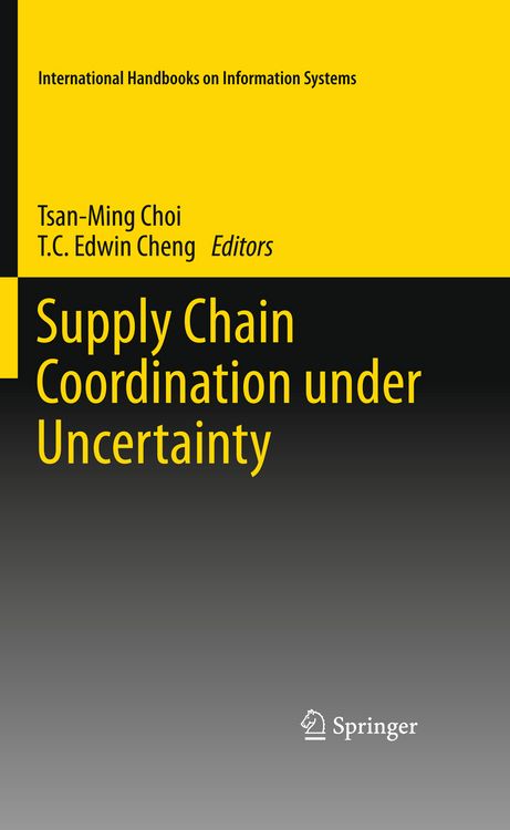 Produktbild: Supply Chain Coordination under Uncertainty