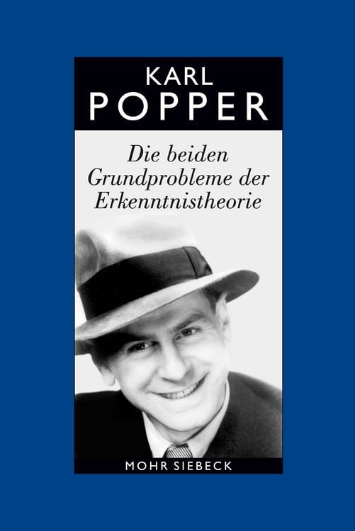 Produktbild: Die beiden Grundprobleme der Erkenntnistheorie. Aufgrund von Manuskripten aus den Jahren 1930-1933