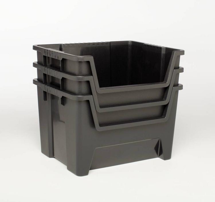 Produktbild: KETER 217855 Werkzeugbox Kunststoff Schwarz