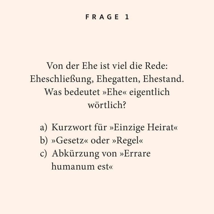 Produktbild: Hochzeit. Das Quiz