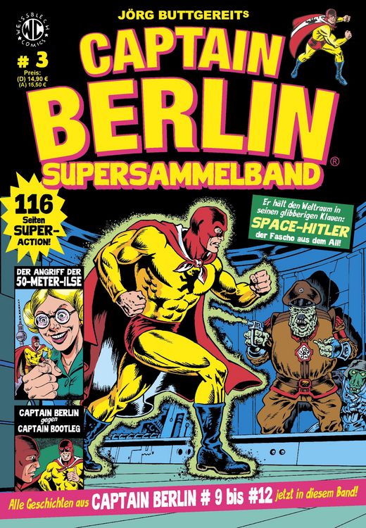 Produktbild: CAPTAIN BERLIN Supersammelband 3