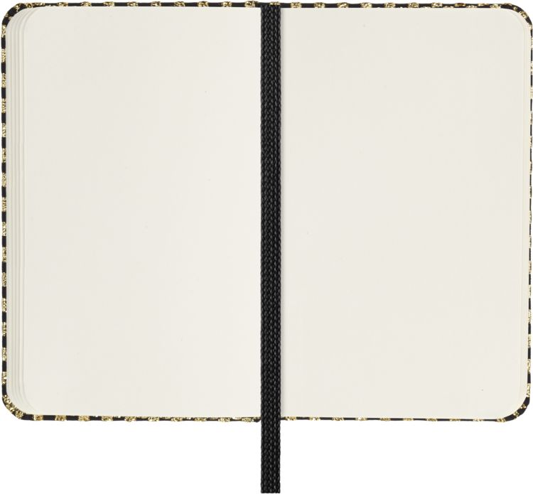 Produktbild: Moleskine Shine Notizbuch, XS, Blanko, gold