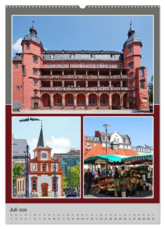 Produktbild: Rhein-Main 2026 vom Taxifahrer Petrus Bodenstaff (hochwertiger Premium Wandkalender 2026 DIN A2 hoch), Kunstdruck in Hochglanz