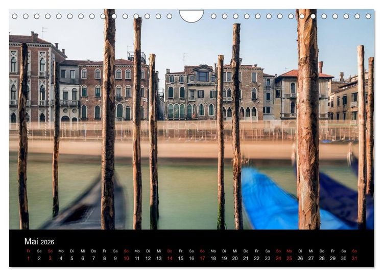 Produktbild: Venedig - Facetten einer Lagunenstadt (Wandkalender 2026 DIN A4 quer), CALVENDO Monatskalender