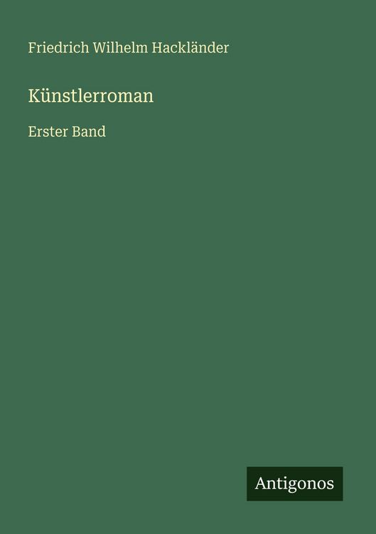 Produktbild: K&uuml;nstlerroman