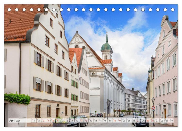 Produktbild: Dillingen an der Donau Impressionen (Tischkalender 2026 DIN A5 quer), CALVENDO Monatskalender