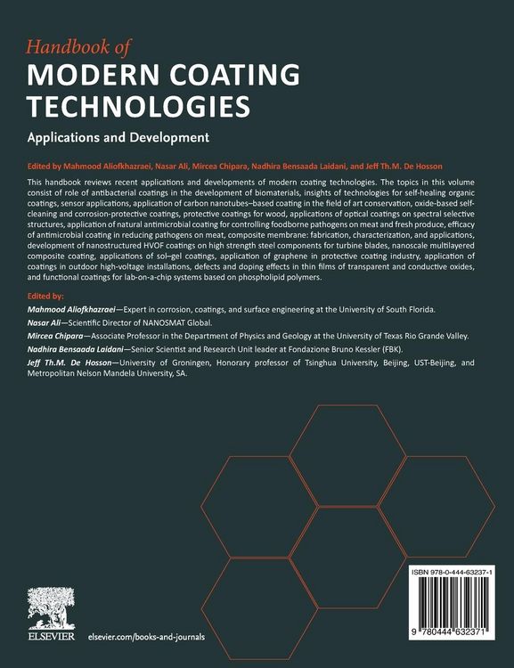 Produktbild: Handbook of Modern Coating Technologies