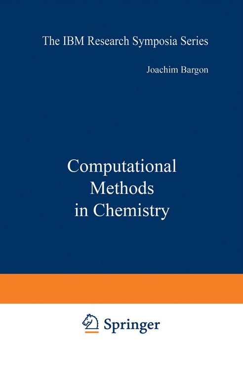 Produktbild: Computational Methods in Chemistry