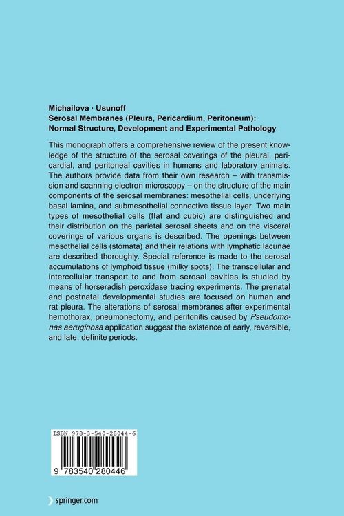 Produktbild: Serosal Membranes (Pleura, Pericardium, Peritoneum)