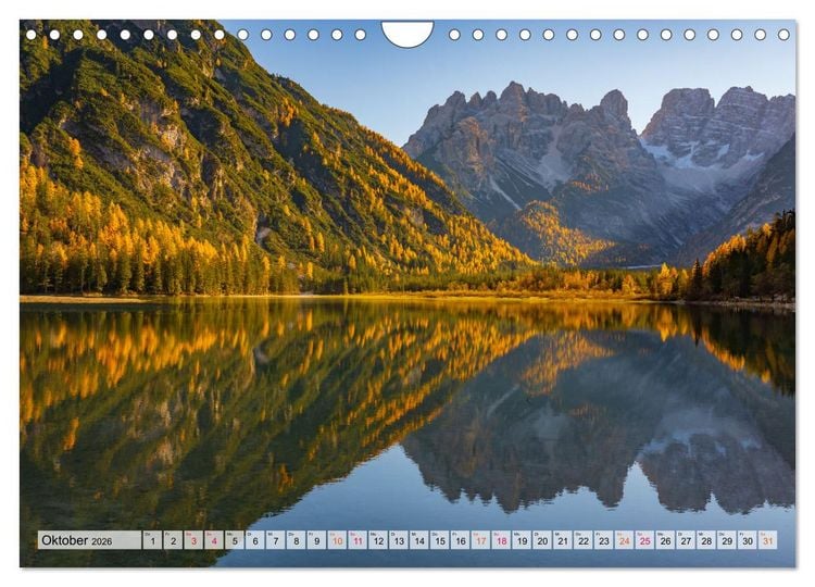 Produktbild: S&uuml;dtirol Impressionen (Wandkalender 2026 DIN A4 quer), CALVENDO Monatskalender