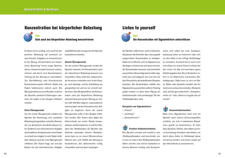 Produktbild: Mentales Training im Leistungssport