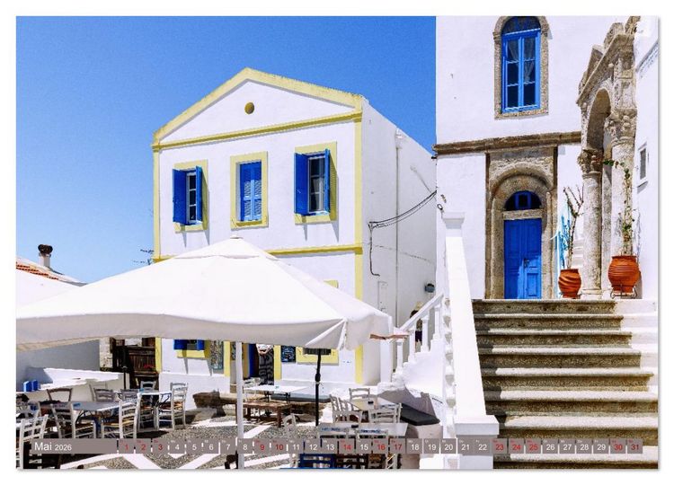 Produktbild: Nisyros. Zauberhafte griechische Vulkaninsel (Wandkalender 2026 DIN A3 quer), CALVENDO Monatskalender