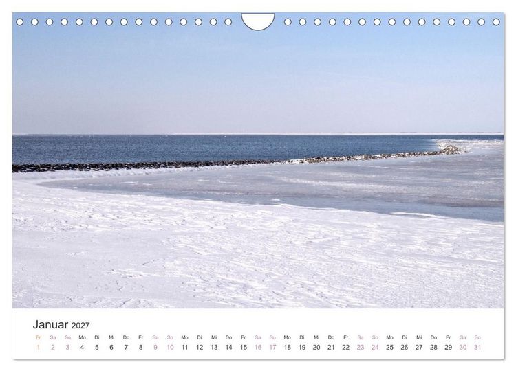 Produktbild: Hamburger Hallig - Der Weg ist das Ziel (Wandkalender 2027 DIN A4 quer), CALVENDO Monatskalender