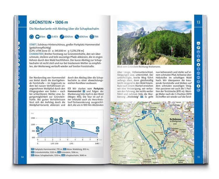Produktbild: KOMPASS Wanderf&uuml;hrer K&ouml;nigssee, Nationalpark Berchtesgaden, Watzmann, 42 Touren
