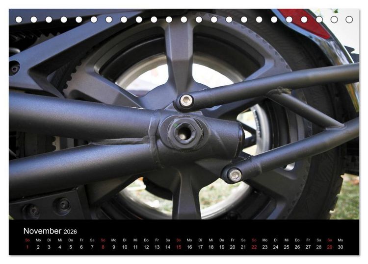 Produktbild: CanAm Spyder F3 (Tischkalender 2026 DIN A5 quer), CALVENDO Monatskalender