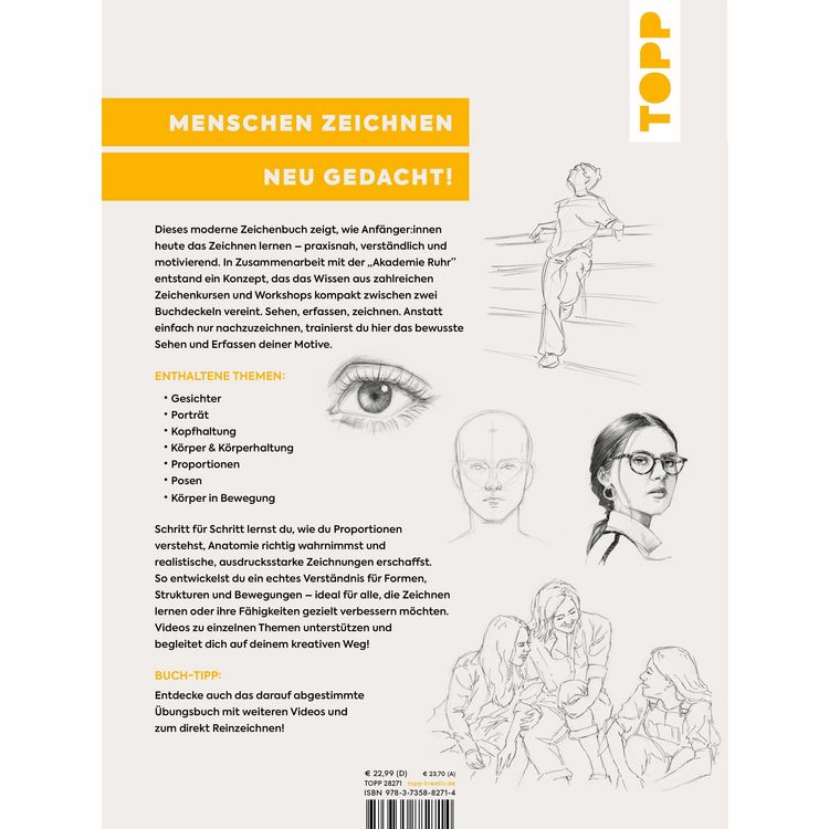Produktbild: Richtig Zeichnen lernen Menschen