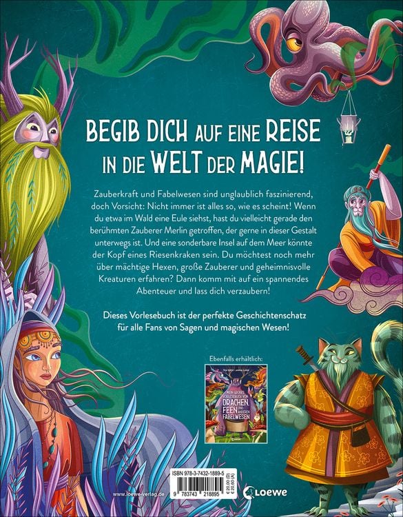 Produktbild: Mein gro&szlig;es Vorlesebuch von Zauberern, Hexen und anderen magischen Wesen