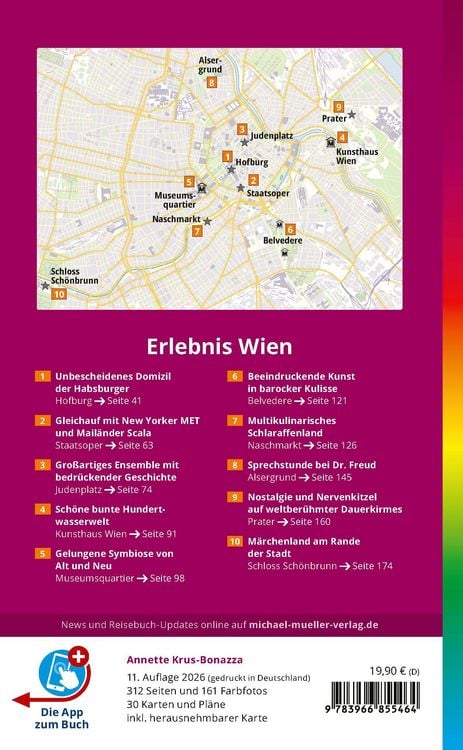 Produktbild: MICHAEL M&Uuml;LLER Reisef&uuml;hrer Wien MM-City