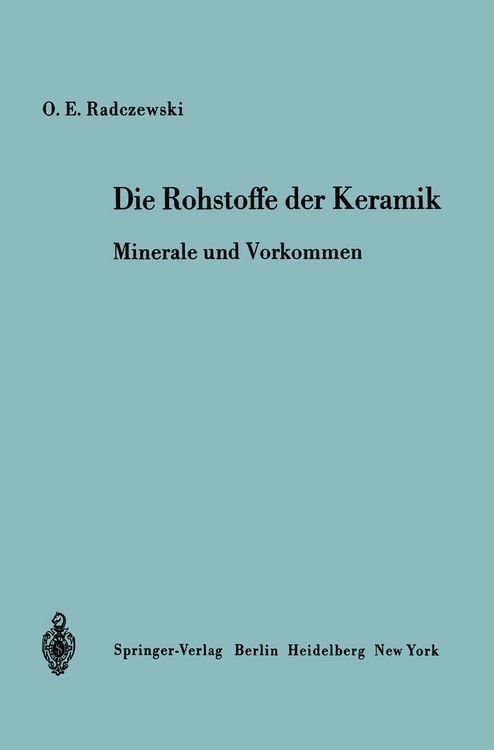 Produktbild: Die Rohstoffe der Keramik