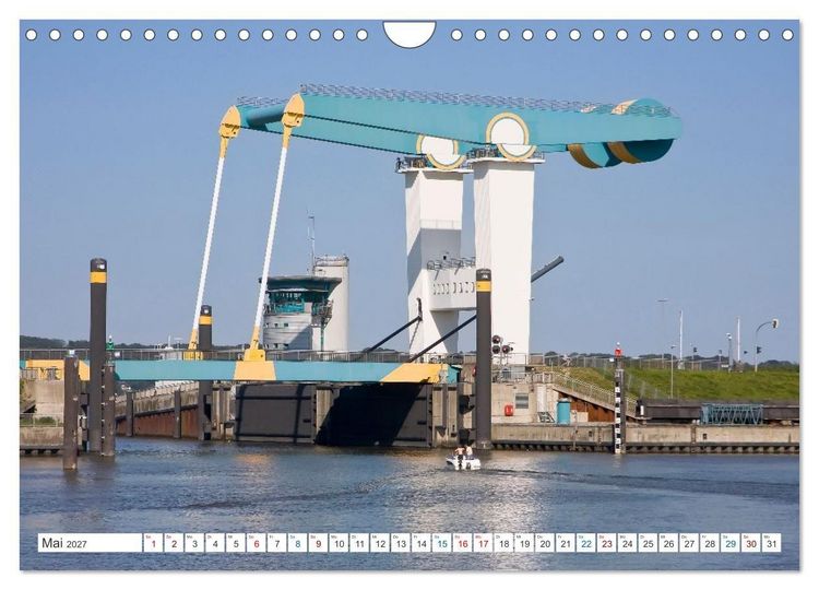 Produktbild: Das Alte Land und die Elbe. Auf dem Weg zur Flussm&uuml;ndung (Wandkalender 2027 DIN A4 quer), CALVENDO Monatskalender