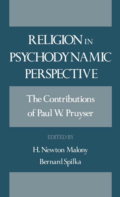 Produktbild: Religion in Psychodynamic Perspective
