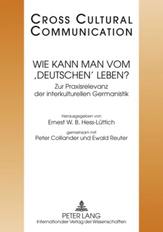 Produktbild: Wie kann man vom &lsquo;Deutschen&rsquo; leben?