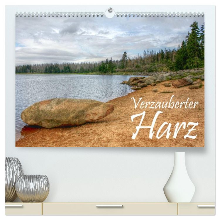Produktbild: Verzauberter Harz (hochwertiger Premium Wandkalender 2026 DIN A2 quer), Kunstdruck in Hochglanz