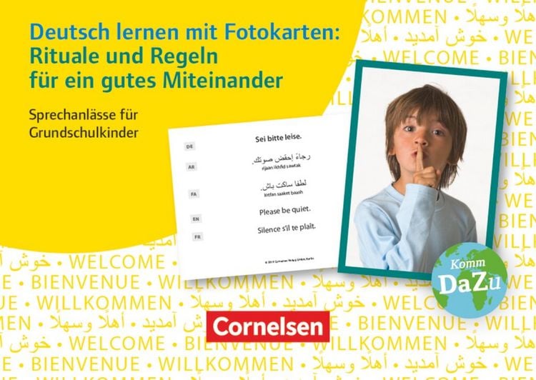 Produktbild: Deutsch lernen mit Fotokarten - Grundschule