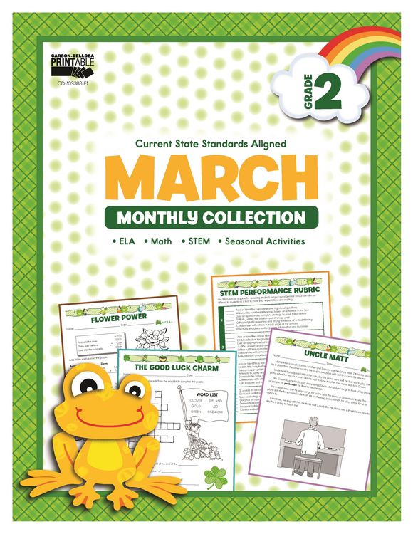 Produktbild: March Monthly Collection, Grade 2