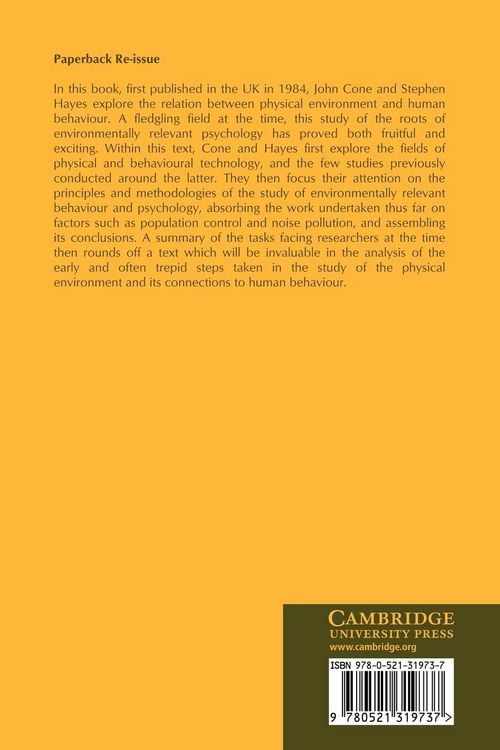 Produktbild: Environmental Problems/Behavioral Solutions