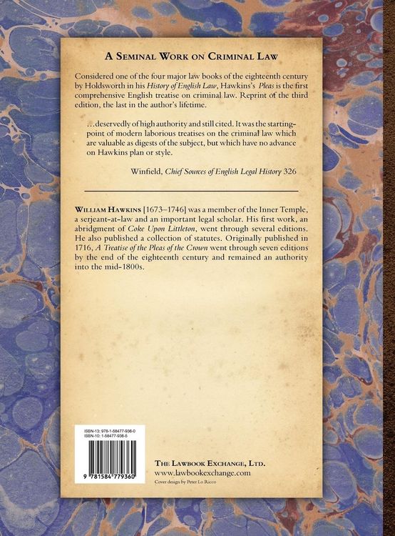 Produktbild: A Treatise of the Pleas of the Crown