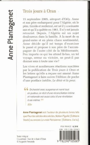 Produktbild: Trois jours &agrave; Oran