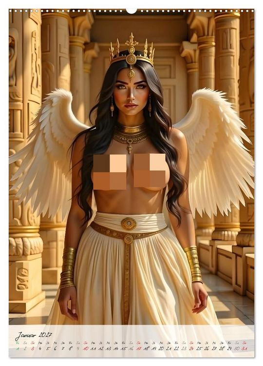 Produktbild: G&ouml;ttinnen der &Auml;gypter (hochwertiger Premium Wandkalender 2027 DIN A2 hoch), Kunstdruck in Hochglanz