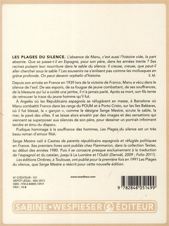 Produktbild: Les plages du silence