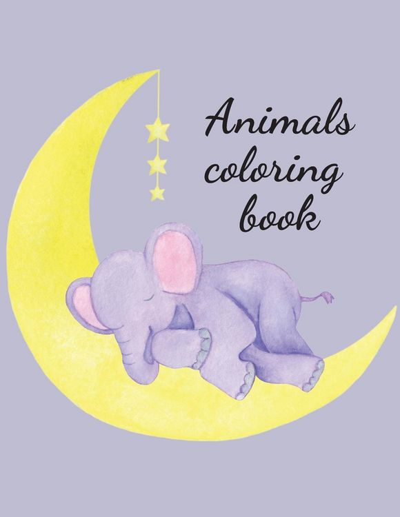 Produktbild: Animals coloring book