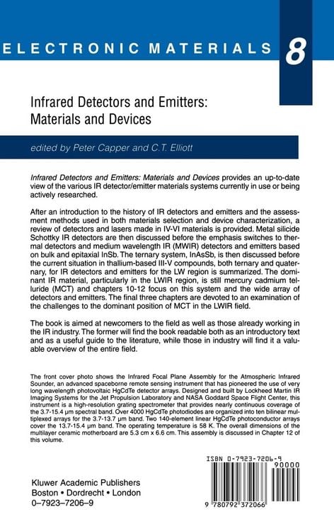 Produktbild: Infrared Detectors and Emitters: Materials and Devices