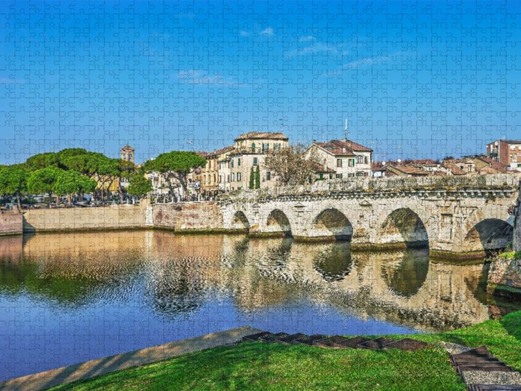 Produktbild: CALVENDO Puzzle Rimini in der Emilia-Romagna | 2000 Teile Lege-Gr&ouml;&szlig;e 90x67cm Foto-Puzzle f&uuml;r gl&uuml;ckliche Stunden