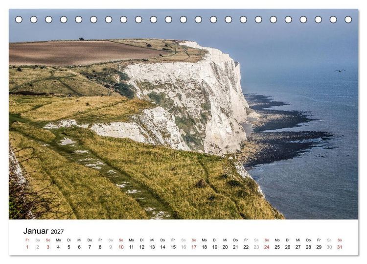 Produktbild: Englands wilder S&uuml;den (Tischkalender 2027 DIN A5 quer), CALVENDO Monatskalender